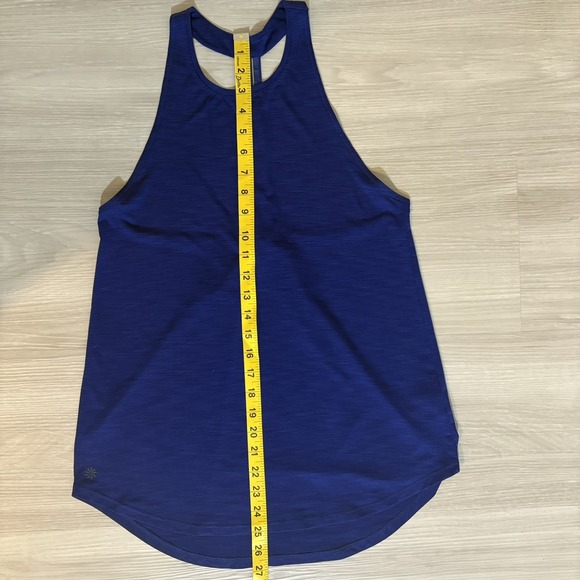 Athleta Womens Tank Top Blue Incline Tank Power Of She Size XS - Picture 9 of 16